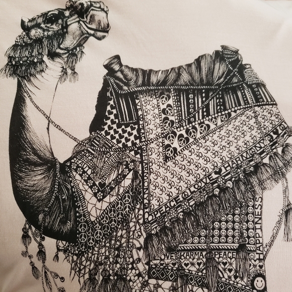 Lauren Moshi small cold shoulder camel peach - Picture 4 of 15